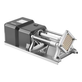 VEVOR Commercial French Fry Cutter, Stainless Steel Vegetable Fruit Chopper with 3 Replacement Blades 1/2-Inch 3/8-Inch 1/4-Inch