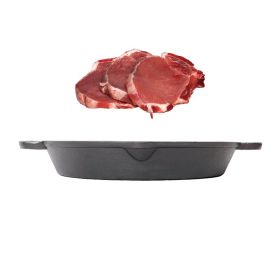 Kitchen Cooking Pre-Seasoned Cast Iron Pot with Handle